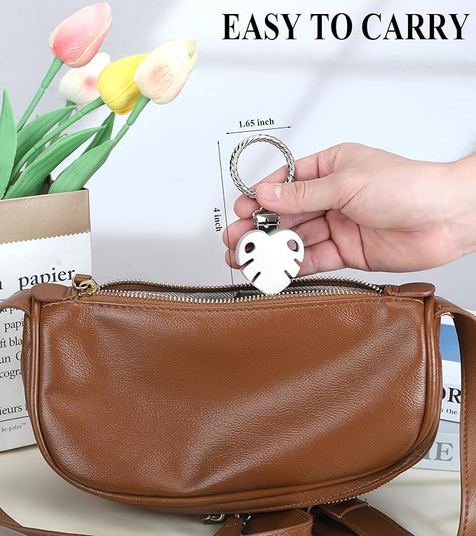 Hat Clip - Hat Holder for Travel on Bag - Silicone Hands Free Hat Clip for Purse Luggage - Protect Hat from Falling