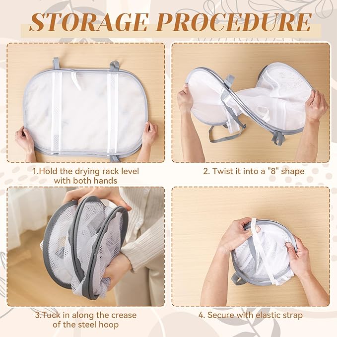 2 Pcs Sweater Drying Rack Over The Door Foldable, 3 Tier Mesh Clothes Dry Hanger Large Laundry Drying Rack for Apartments, Dorm Rooms