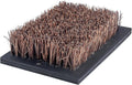 Heavy Duty Boot Scraper Brush Outdoor, Cast Iron Shoe Scrapers with Brushes, Boot Scrubber and Boot Cleaner Brush for Entryway, Garden, Farm (Replacement Bristle Brush)