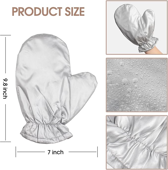 Newbealer 2 PCS Garment Steamer Ironing Glove, Anti Steam Heat Resistant Protective Gloves for Clothes Steamers, Replacement Accessories