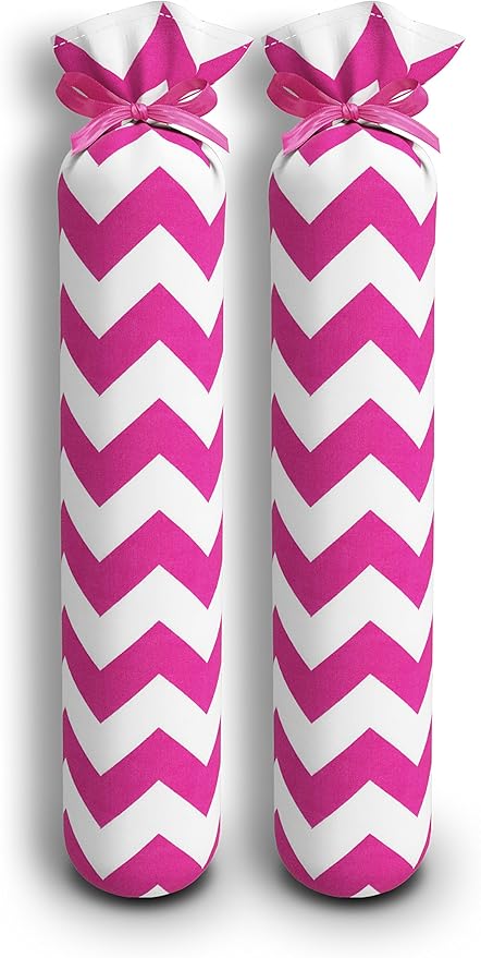 Boot Shaper Stands for Closet Organization - Keeps Them Shaped Properly - Many Patterns to Choose from - 1 Pair (Pink Chevron)