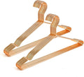 17 Inch Heavy Duty Slim Metal Clothes Hanger for Shirts, Blouses, Coats, Suits, Wedding Dresses - Space Saving, Rose Gold, 20 Pack