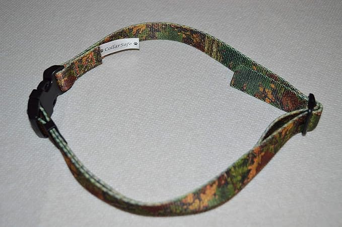 CollarSafe Replacement Collar NO Holes Fit PetSafe Stay & Play Wireless PIF00-12918 12917, Sonic Bark, Pawz Away, SportDog NoBark - Weaves Around Module - NO Holes/Read/Look at Photos