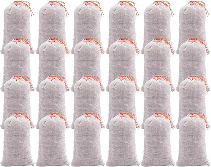 Suwimut 24 Pack Cedar Sachets Bags, Red Cedar Chips Sachets for Shoes Clothes Storage, Closet and Drawers Fresh Scents, Home Fragrance Sachet