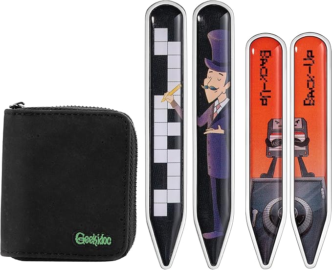 Stainless Steel Collar Stays for Men | Collar Insert Set Made with Surgical Grade Stainless Steel