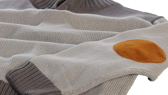 Gioberti Kids and Boys 100% Cotton Button Down Collar Knitted Pullover Sweater