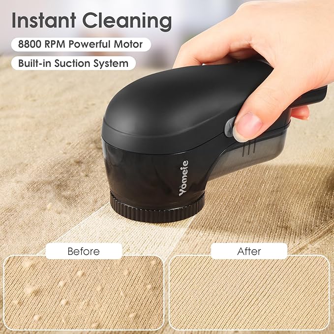 Fabric Shaver BWG-507 Black & Electric Lint Remover M22-G Blue