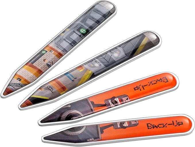 Stainless Steel Collar Stays for Men | Collar Insert Set Made with Surgical Grade Stainless Steel
