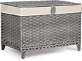 Wicker Storage Basket with Lid,Rattan Shelf Basket with Removable Liner Bag,160L Storage Bin,Storage Trunk with Heightened Feet,Storage Container for Wardrobe,Home Organizer