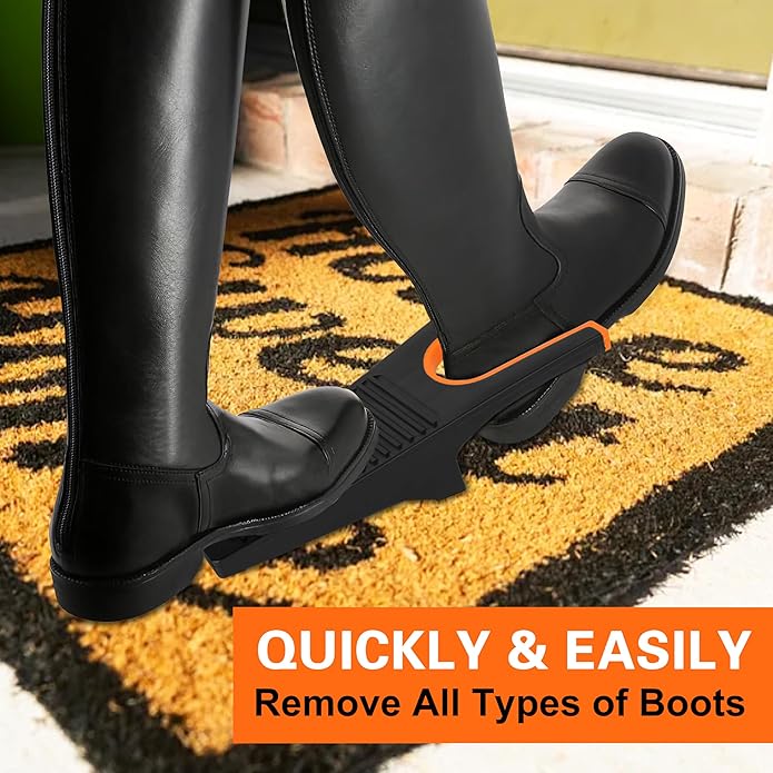 OROOTL Boot Jack Remover Heavy Duty Plastic Boot Puller with Non-Slip Grip Boots Remover for Cowboy Work Riding Boots