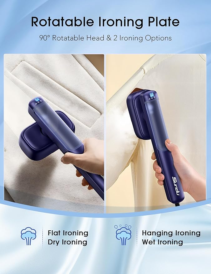 Travel Steamer for Clothes, Portable Mini Clothes irons