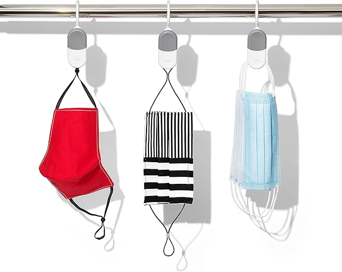 OXO Good Grips 3-Piece ClipHanger Set, White