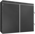 VIPEK Cover ONLY for V4S/V5 Medium/V30/V5i Medium Garment Rack, Upgarded Polyester Dustproof Cover Clothing Rack Cover with Zipper, 57.9" L X 17.3" W X 74.8" H, Black