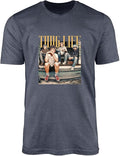 Stay Golden Graphic T-Shirt for Women - Thug Life - Comfortable Cotton Blend Tee - Standard Fit Short Sleeve Top