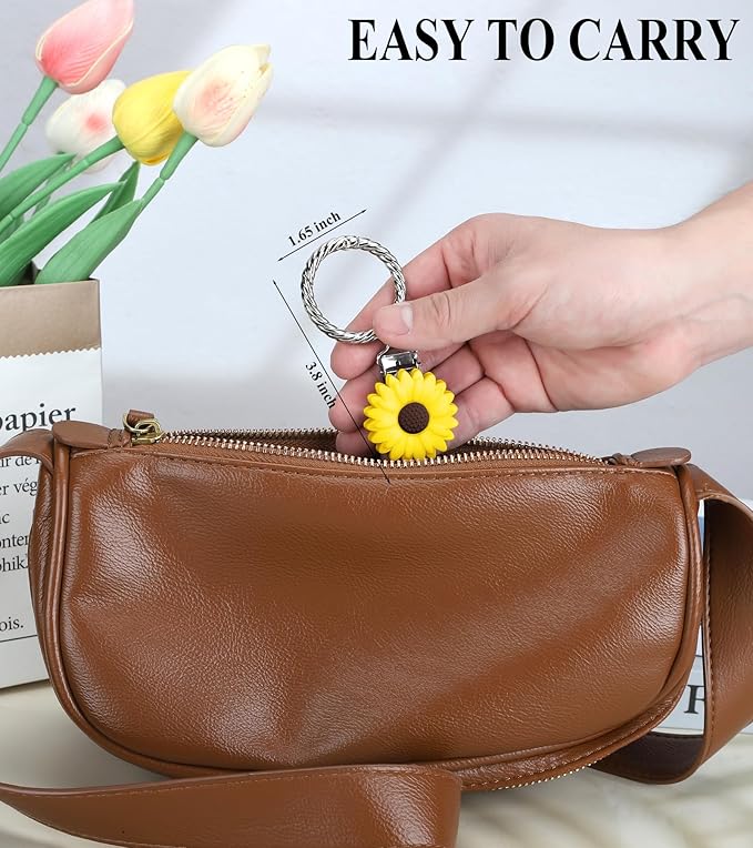 Hat Clip - Hat Holder for Travel on Bag - Silicone Hands Free Hat Clip for Purse Luggage - Protect Hat from Falling