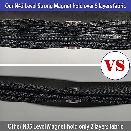 Magnets for Metal Collar Stay, N42 Strong Magnetic Collar Holders Replacement, Packed in Mini Round Tube, 20Pcs (0.4 * 0.08”/10 * 2mm)