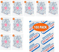 100 Packs 700CC Food Grade Oxygen Absorbers (10 Pack in Individual Vacuum Bag ) , Oxygen Absorbers For Long Term Food Storage with Oxygen Indicator , Works in Mylar Bags, Mason Jars, and Vacuum Bags