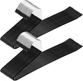 30 Pack Non Slip Jean Hangers, Space Saving Clothes Open Ended Hanger, Versatile Blanket Hangers for Heavy Pants, Scarf, Tablecloth, Slacks Women Men