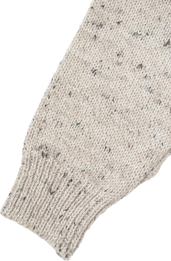 Aran Crafts Plain Crew Neck Sweater (100% Wool)