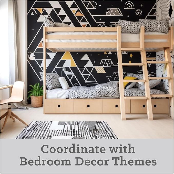 Days of the Week School Clothes Organizer, Modish Labels Weekly Monday through Friday Kids Closet Organization Girl Boy Neutral Black Woodland Animal Outdoor Mountain Forest Safari Explorer Room Décor