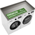 Premium HDPE Washer and Dryer Countertop 54"x27.5" – Waterproof washer dryer topper for Laundry Room Organization, Washer Dryer Countertop for Folding Clothes, Sorting & Extra Storage，Warm Grey