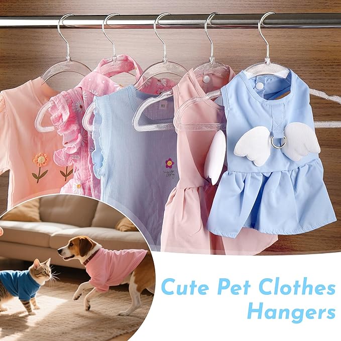 20-Pack Kids Glitter Clothes Hangers – Sparkly Non-Slip 12.5in (32cm) Slim Hangers for Nursery Closet Organization, Silver Glitter with Matching Hook