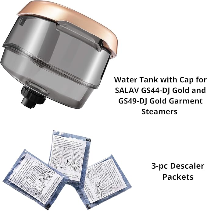 SALAV Water Tank with Cap for SALAV (GS44 and GS49 Tank + 3pc Decalcifier)