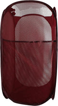 La Mart Pop-Up Hamper - 520 - Burgundy