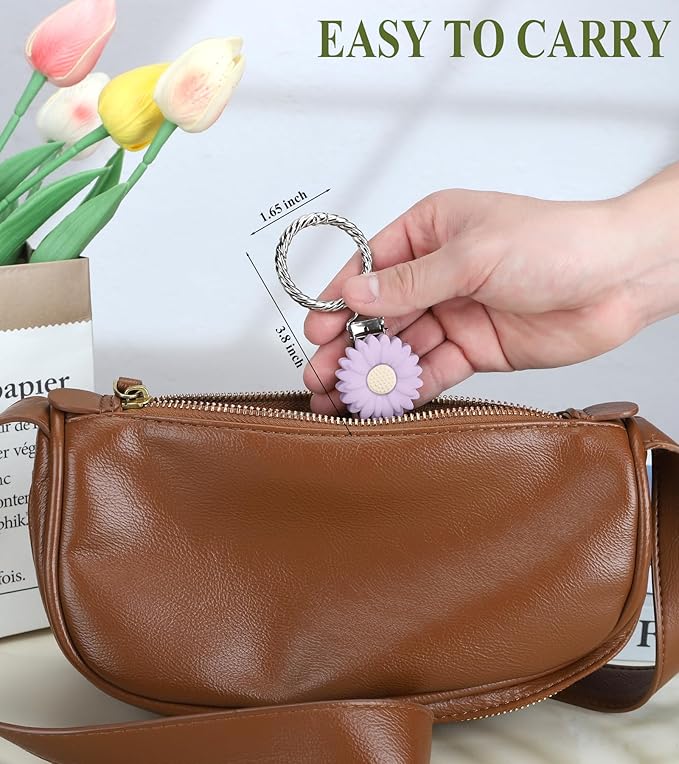 Hat Clip - Hat Holder for Travel on Bag - Silicone Hands Free Hat Clip for Purse Luggage - Protect Hat from Falling