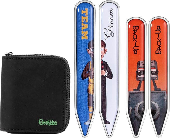 Stainless Steel Collar Stays for Men | Collar Insert Set Made with Surgical Grade Stainless Steel