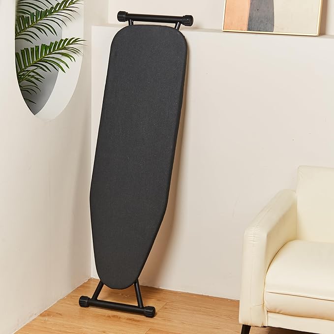 Ironing Board-Foldable Adjustable Height Iron Board with Heat-Resistant Cover - Lightweight and Durable for Home Use