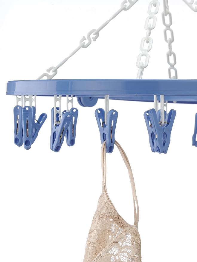 Whitmor Clip and Drip Hanger with 16 Clips