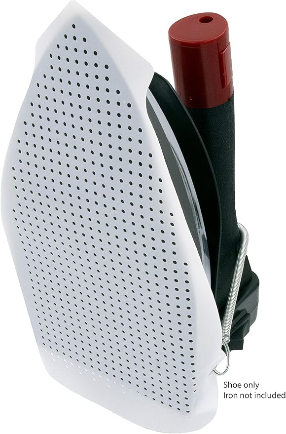 Iron Safe Slip-On Ironing Shoe - Prevents Scorching, Sticking & Shine