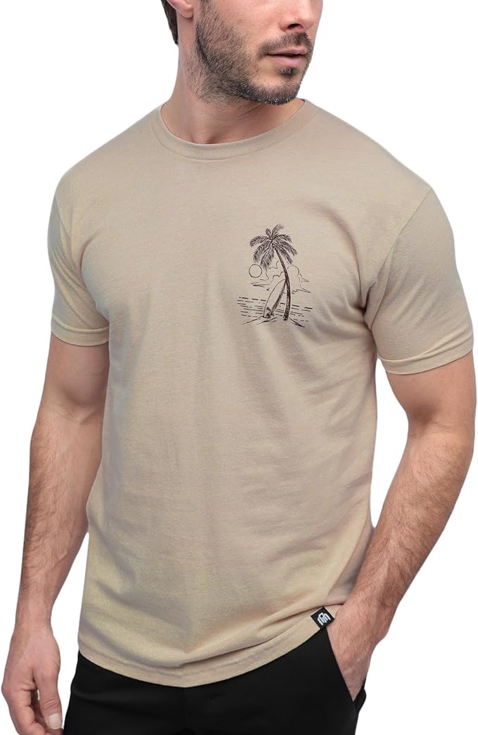 INTO THE AM Graphic Tees for Men S - 4XL Premium Short Sleeve Colorful T-Shirts Trippy Space Designs