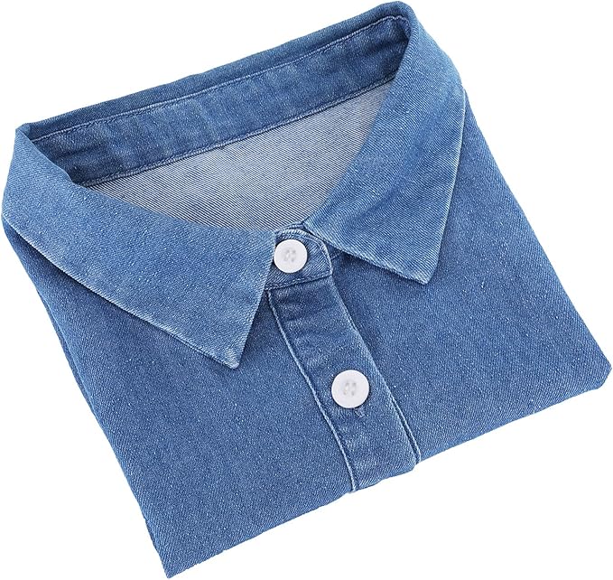SATINIOR 3 Pieces Fake Collar Women Detachable Dickey Blouse Half Shirts Collar