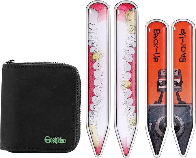 Stainless Steel Collar Stays for Men | Collar Insert Set Made with Surgical Grade Stainless Steel