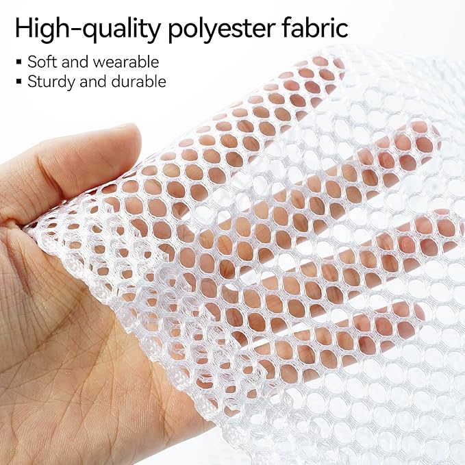 3Pcs Laundry Mesh Wash Bags, Drawstring Net Laundry Bag for Washing Machine, Mesh Laundry Wash Bags for Home Dorm Hotel Travel Use