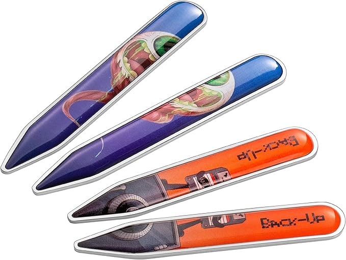 Stainless Steel Collar Stays for Men | Collar Insert Set Made with Surgical Grade Stainless Steel