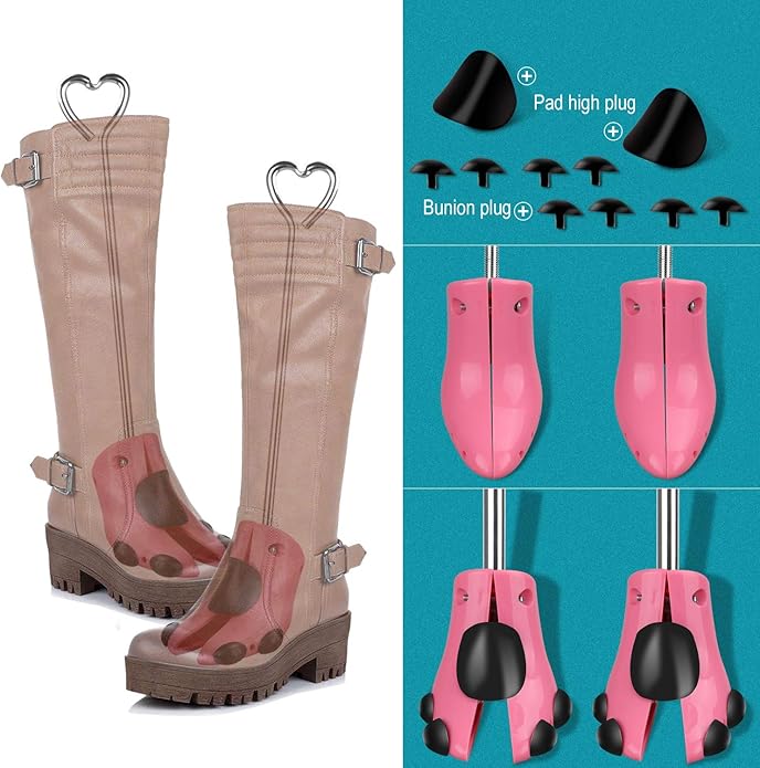 XYH Boot stretchers for cowboy boots,4 Styles of Shoe Stretcher,Adjustable cowboy boot stretcher women/men