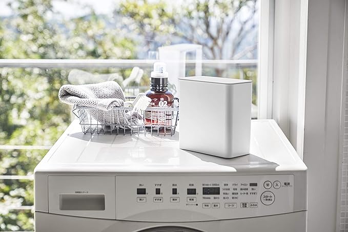 Yamazaki Home Plate Magnetic Detergent Pod Container White