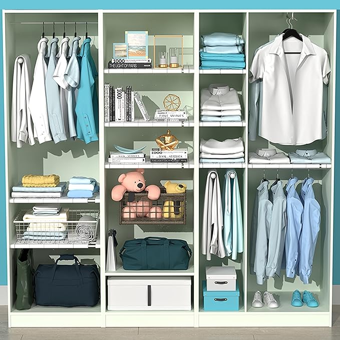 cOOva School Locker Shelf Organizer for Small Lockers, Work Accessories (1, 9.5''W/(10.25''-15.75'') L)