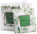 12 Pack Large Gardenia Scented Sachets – Hanging Closet & Drawer Deodorizer & Air Freshener, Long-Lasting Aroma