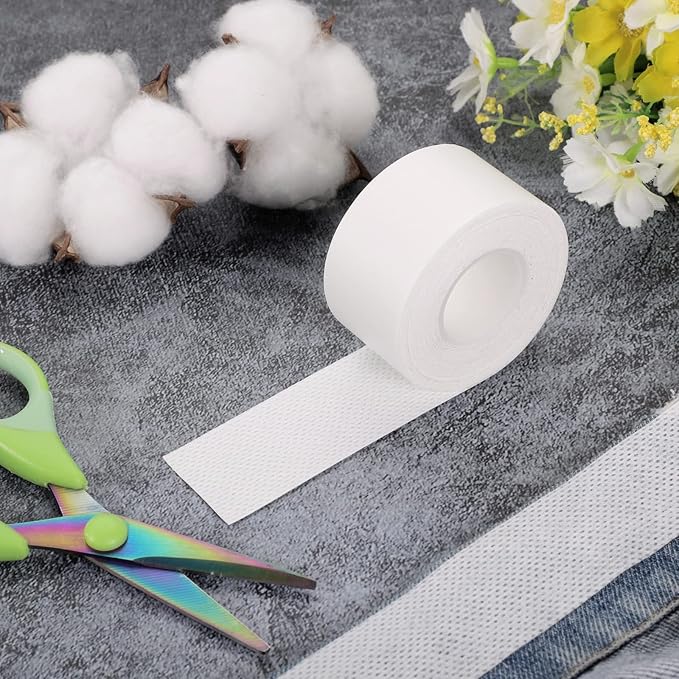 2 Roll Disposable Collar Protector Sweat Pads, Self-adhesive Collar Stays Shirt Collar Protector Comfortable Neck Tapes Collar Sweat Pads Shirt Hat Sweat Liner Against Sweat Stains