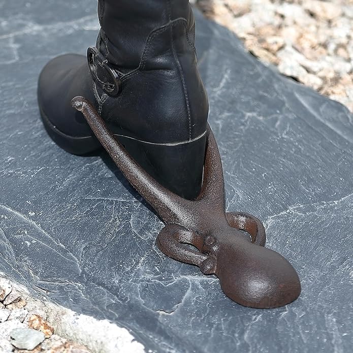 Boot Jack Heel Puller, Boot Puller Shoe Remover for Cowboy Work Muck and Rubber Boots