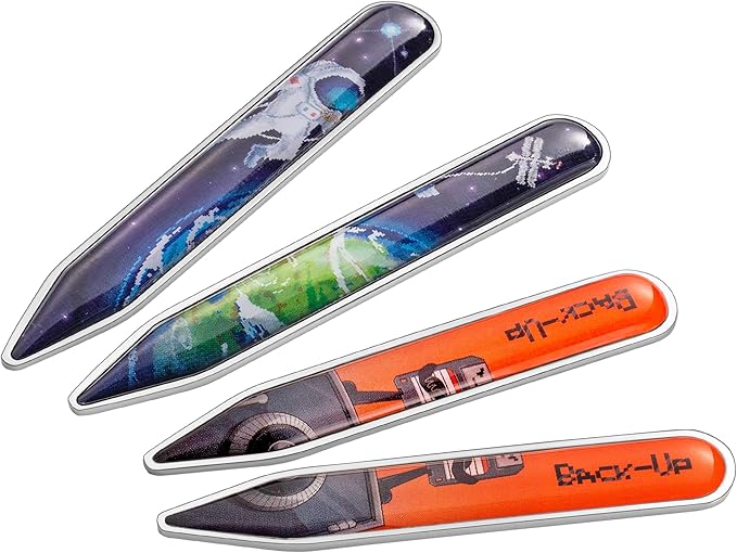 Stainless Steel Collar Stays for Men | Collar Insert Set Made with Surgical Grade Stainless Steel