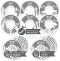 Baby Clothes Closet Organization, Hanging Size Dividers: Months & Years Sets, Girl Boy Neutral Gray Woodland Animal Outdoor Mountain Forest Safari Explorer Nursery Décor, Useful Baby Gift