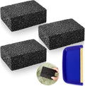 4 Pcs Sweater Pill Remover Fuzz Defuzzer Remover Stone Lint Remover Tools for Sweater Pilling Removal Fuzz Lint Remover, Black, 3.9 x 2.8 x 1.6 Inch
