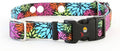 Extreme Dog Fence Replacement Containment and Training Collar Strap for Most Underground Electric Dog Fence Brands - Flower Days (Small: 10" - 12" x 3/4")