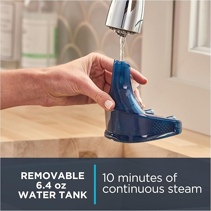 Rowenta Handheld Steamer for Clothes, X-Cel, 1600 Watts, 40-Second Fast Heat-Up, Powerful Continuous or On Demand Steam, 1600 Watts, Portable Clothes Steamer, Travel Must Have, Navy Blue, DR8120