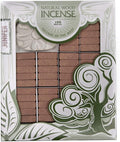 Incienso de Santa Fe - Juniper Natural Wood Incense Bricks with Holder, 100 Count - Made in The USA